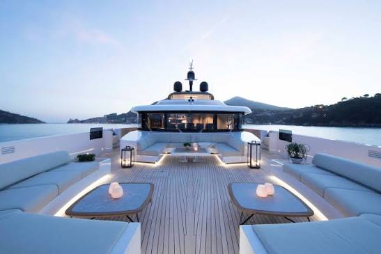modern yacht